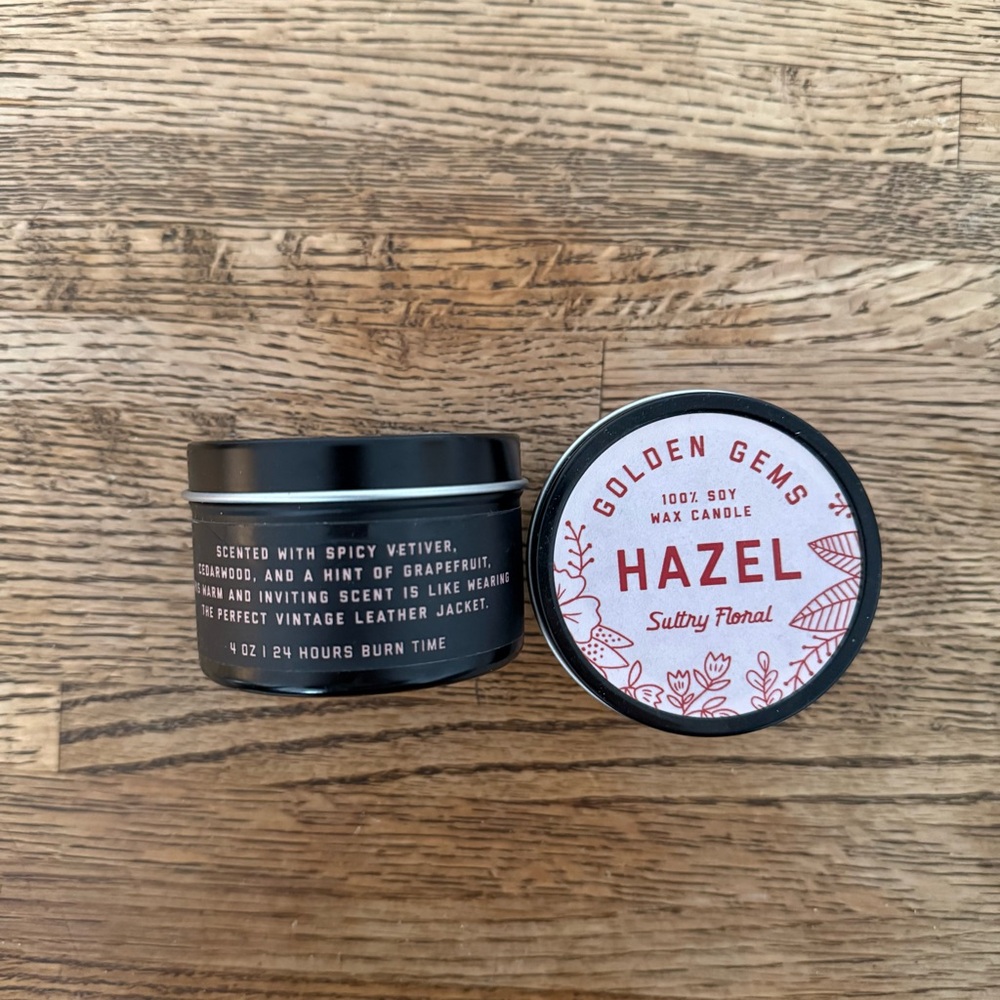 4oz candle tins (set of 2!)